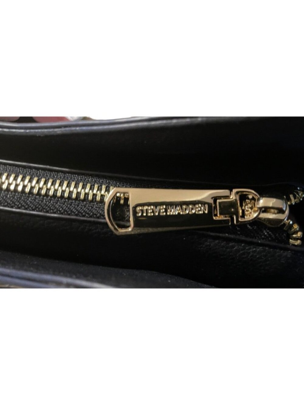Steve Madden Satchel Crossbody Bwellie Handbag With Floral Scarf Black - Picture 10 of 16
